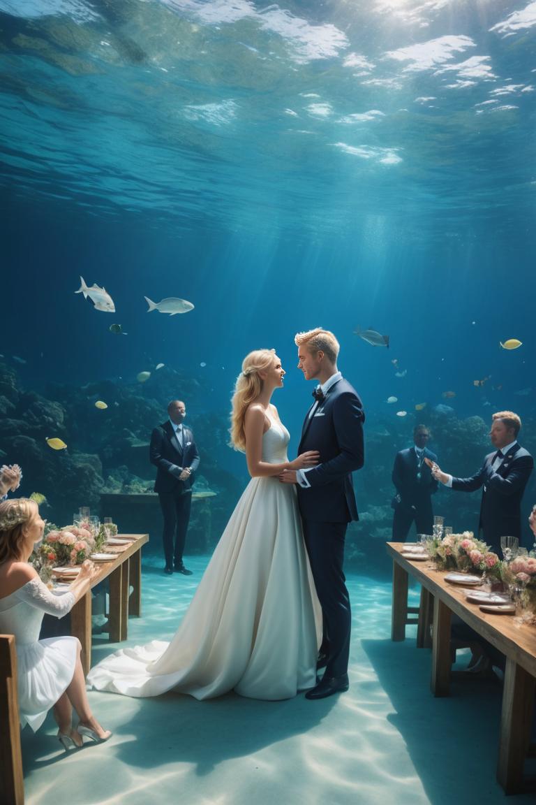 Photify AI prompt preview for Underwater Wedding pack - 240 - 2025-07-13T18:35:44.272Z