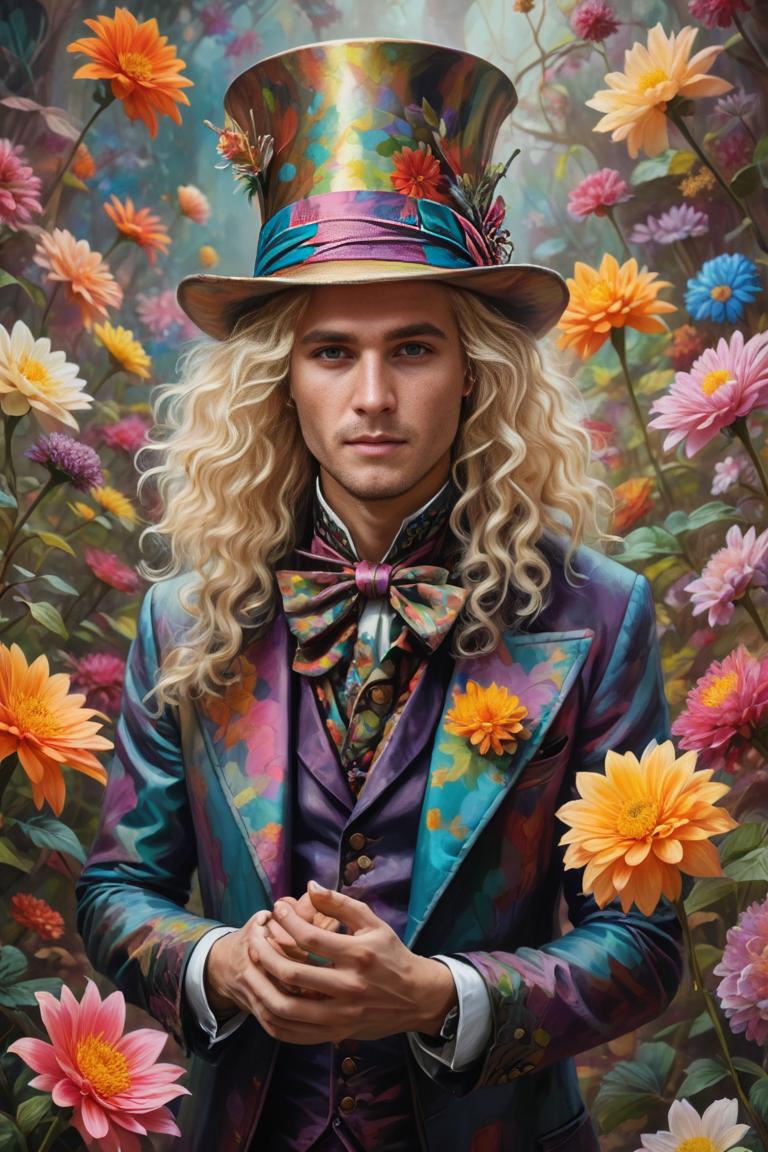 Photify AI prompt preview for Mad Hatter Whimsy pack - 240 - 2025-04-20T15:43:51.849Z