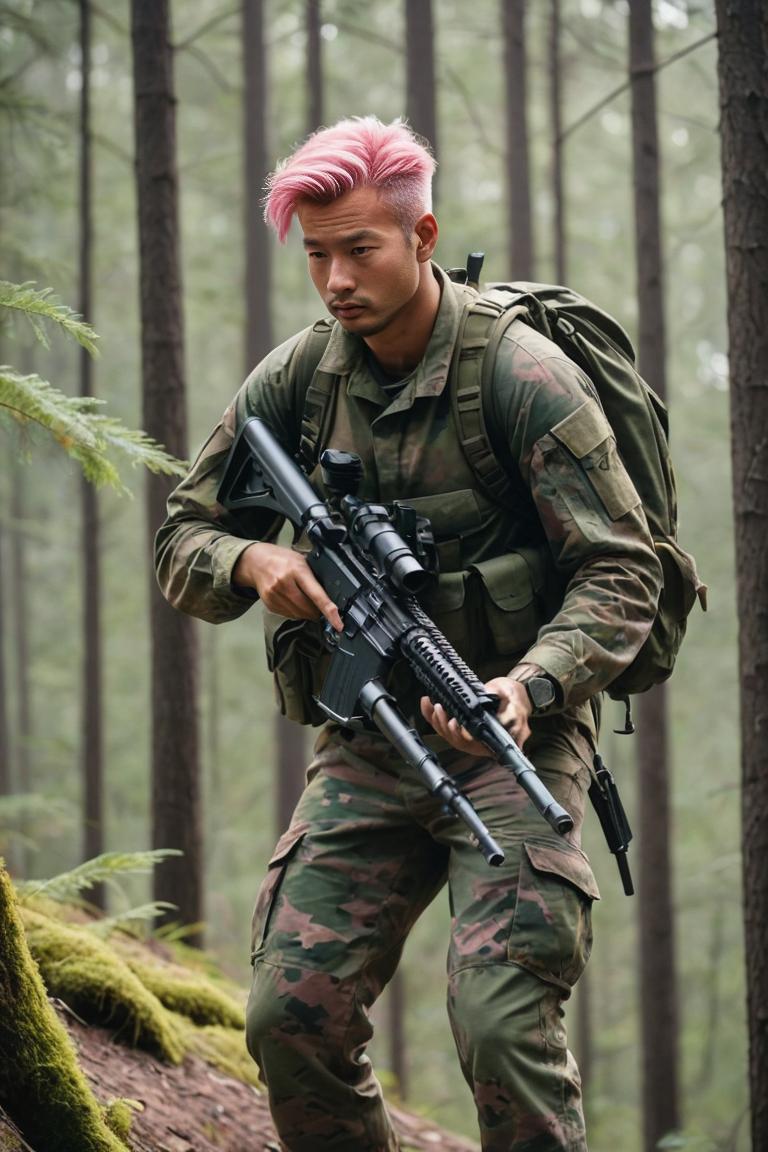 Photify AI prompt preview for Camouflage Warriors pack - 240 - 2025-06-06T21:42:00.228Z