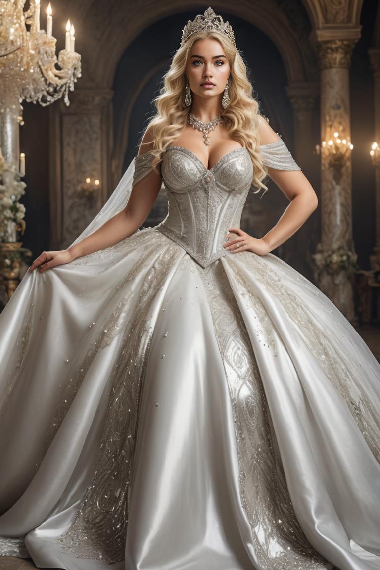 Photify AI prompt preview for Bold And Bright Wedding Dresss pack - 240 - 2025-04-28T02:47:11.859Z