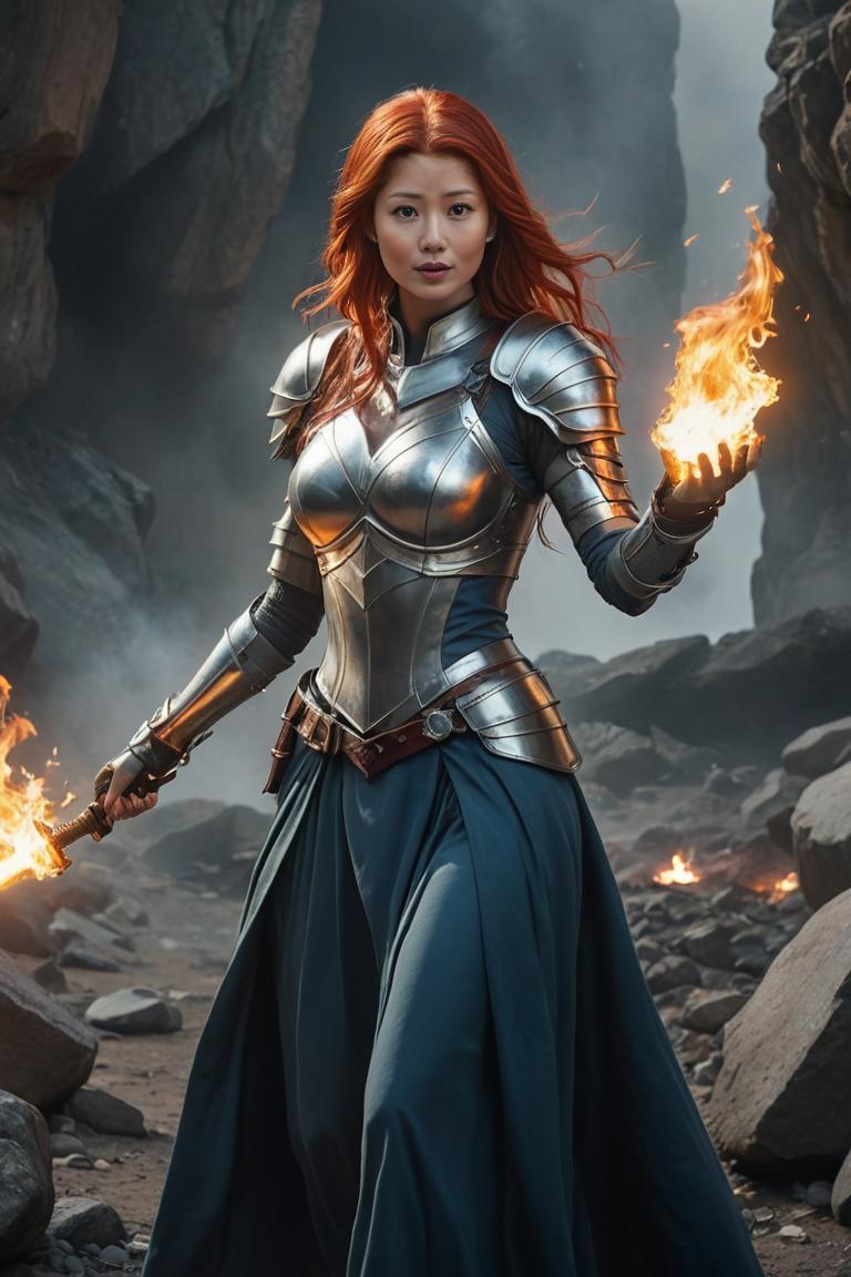 Photify AI prompt preview for Flame Enchantress pack - 240 - 2025-05-30T23:52:54.229Z