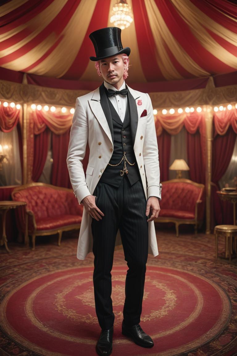 Photify AI prompt preview for Vintage Circus Glam pack - 240 - 2025-10-30T01:48:29.370Z