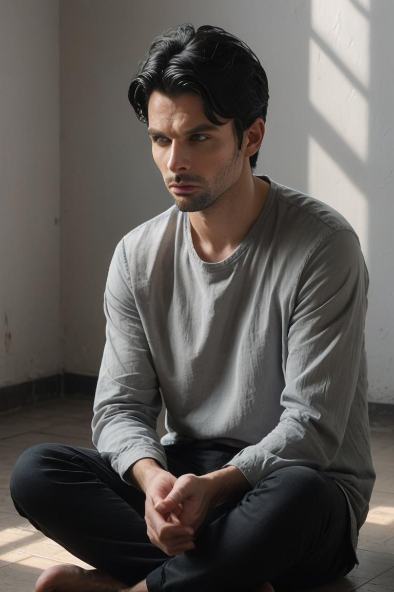 Photify AI prompt preview for Lonely Portraits pack - 240 - 2026-04-02T20:04:48.436Z