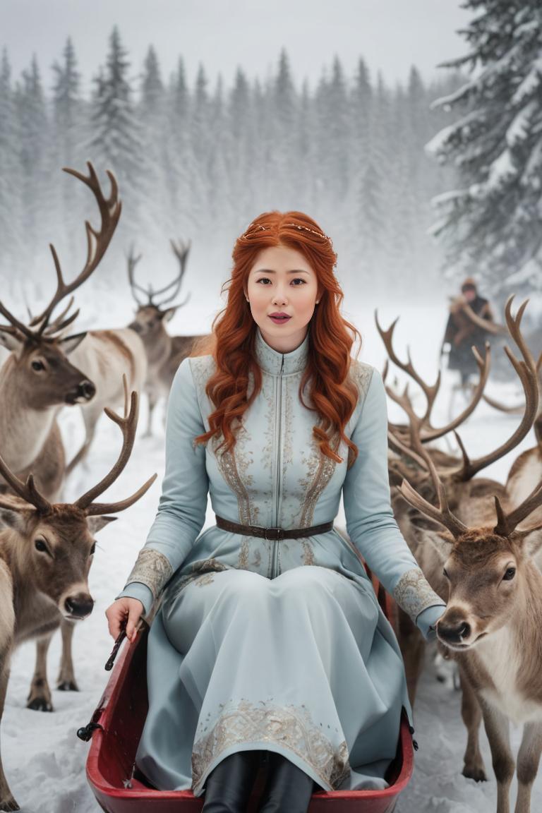 Photify AI prompt preview for Snow Princess Vibes pack - 240 - 2025-07-01T21:32:20.215Z