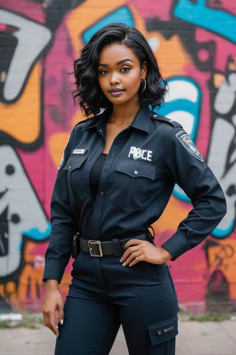 Photify AI prompt preview for Police Chic pack - 240 - 2025-07-13T18:55:26.352Z