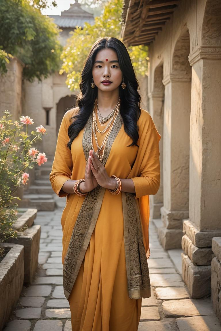 Photify AI prompt preview for Sadhvi Ad pack - 240 - 2025-05-30T23:48:40.557Z