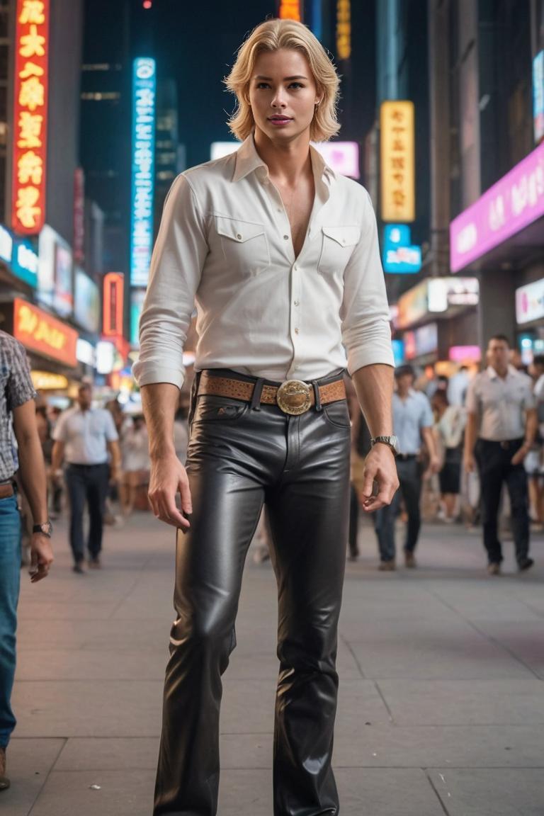 Photify AI prompt preview for Leather Cowboy Vibes pack - 240 - 2025-09-03T15:01:12.583Z