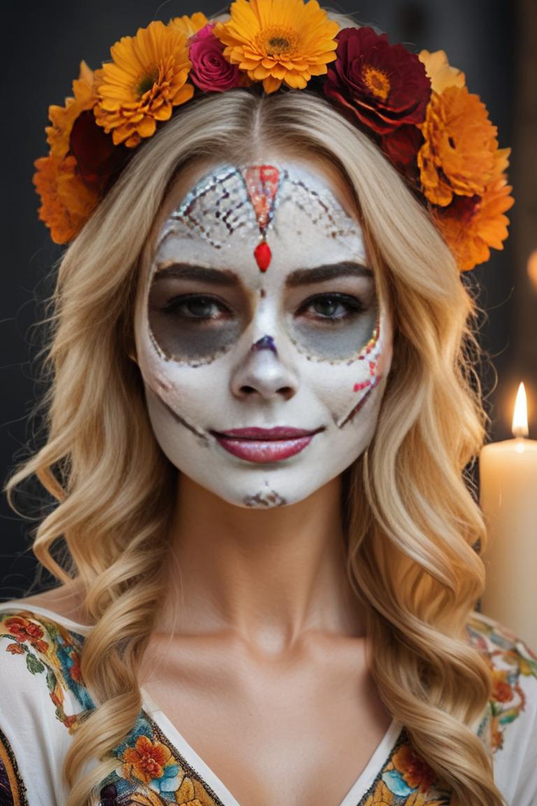 Photify AI prompt preview for Sugar Skulls pack - 240 - 2025-08-01T23:45:51.953Z