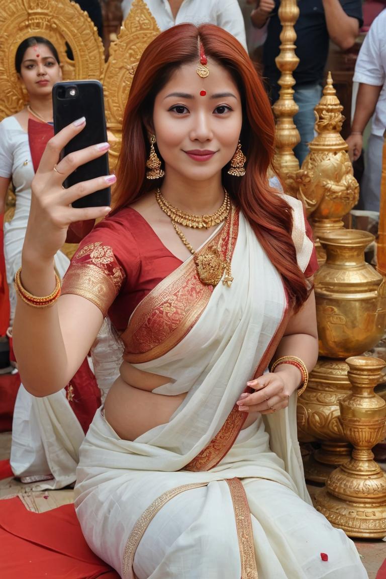 Photify AI prompt preview for Indian Woman Selfie pack - 240 - 2025-05-09T06:12:18.655Z