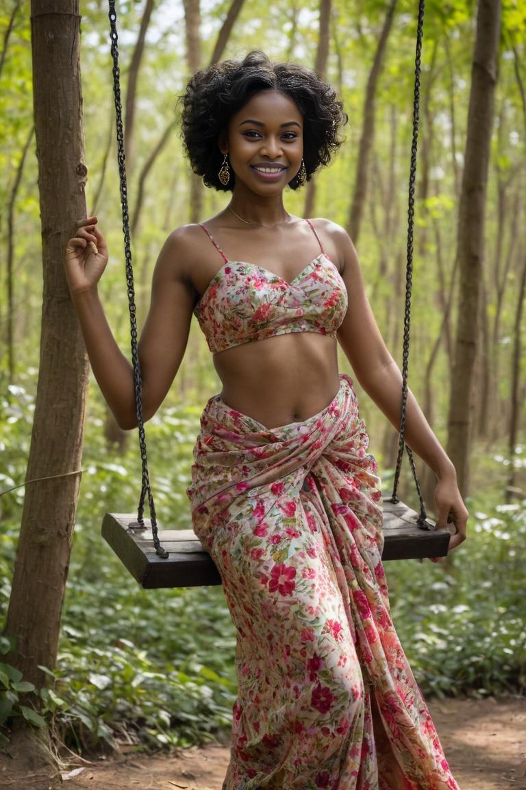 Photify AI prompt preview for Swinging In Saree pack - 240 - 2025-05-30T23:38:44.816Z