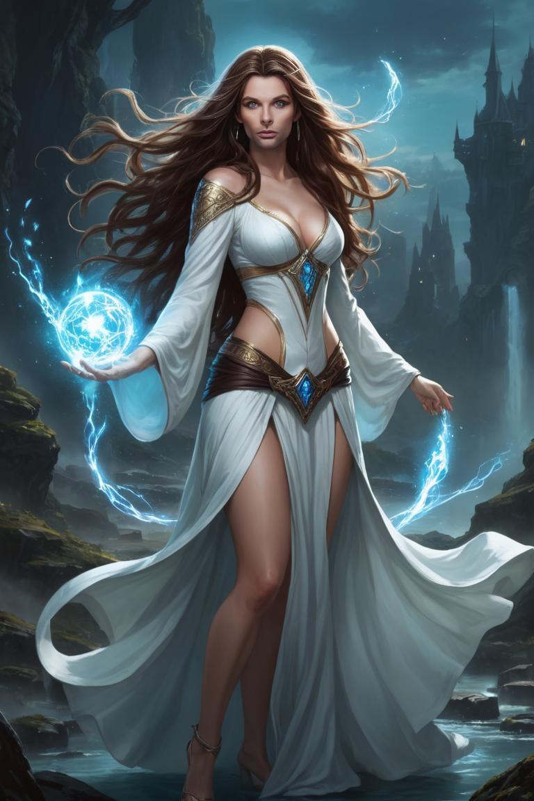 Photify AI prompt preview for Girl Sorceress pack - 240 - 2025-05-31T00:38:16.405Z