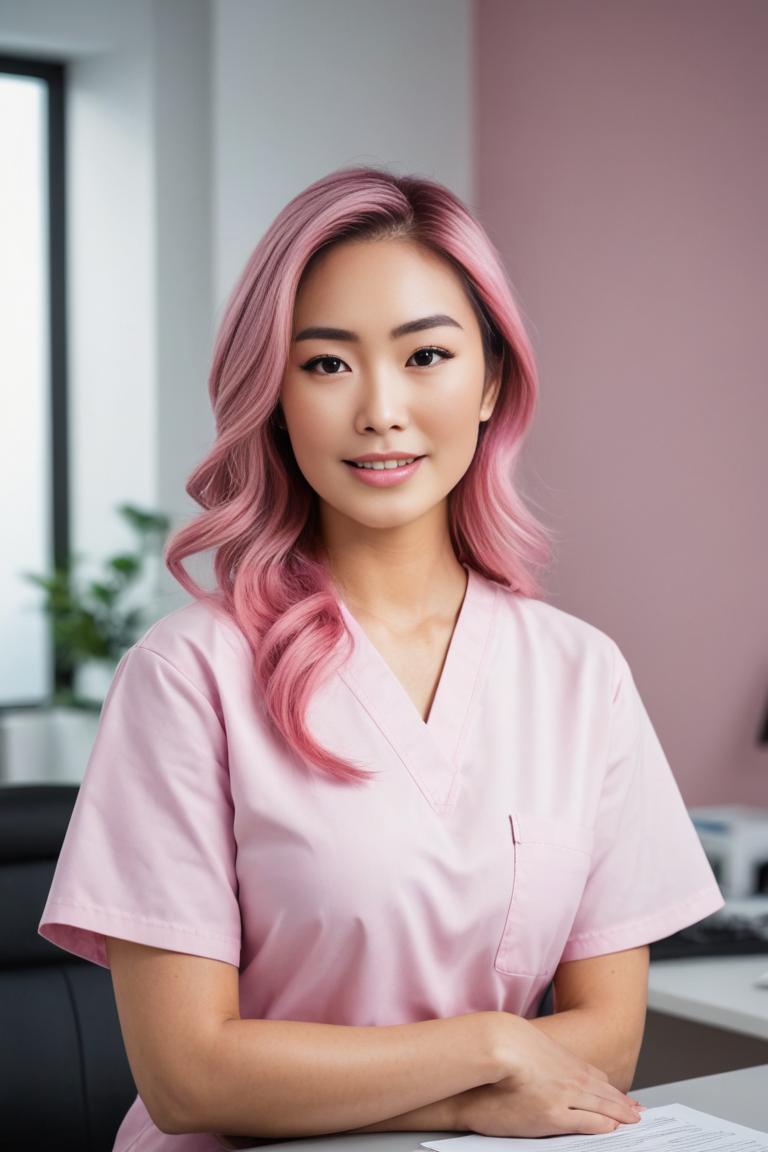 Photify AI prompt preview for Asian Nurse pack - 240 - 2025-04-30T16:51:18.773Z