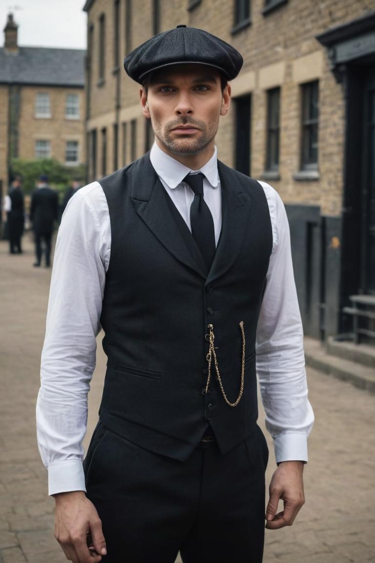 Photify AI prompt preview for Peaky Blinders Style pack - 240 - 2025-05-09T04:18:43.977Z
