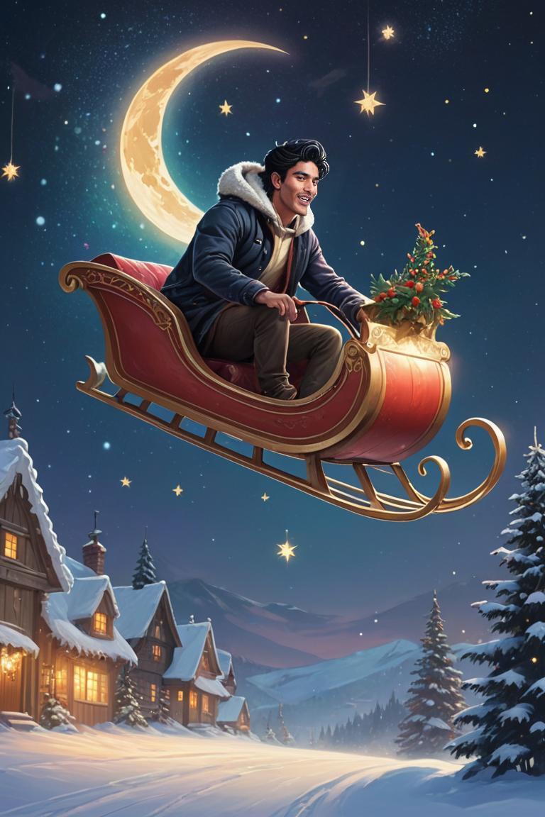 Photify AI prompt preview for Santa's Lil' Helper pack - 240 - 2025-04-18T19:52:36.540Z