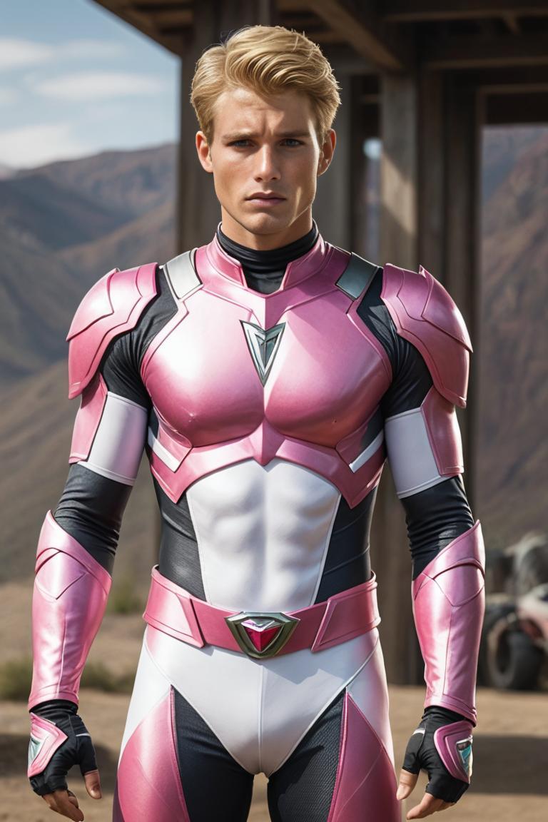 Photify AI prompt preview for Pink Ranger Vibes pack - 240 - 2025-09-28T03:40:09.145Z
