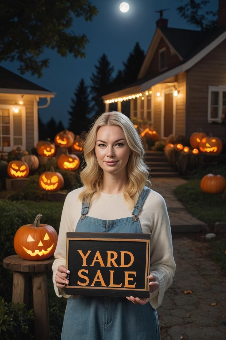 Photify AI prompt preview for Witchy Yard Sale pack - 240 - 2025-10-03T16:39:14.521Z