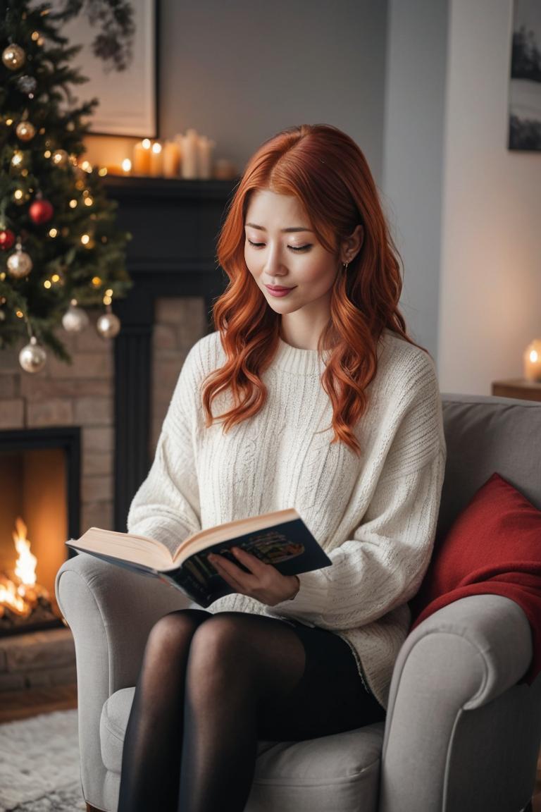 Photify AI prompt preview for Modern Mrs. Claus pack - 240 - 2025-12-04T20:18:17.984Z