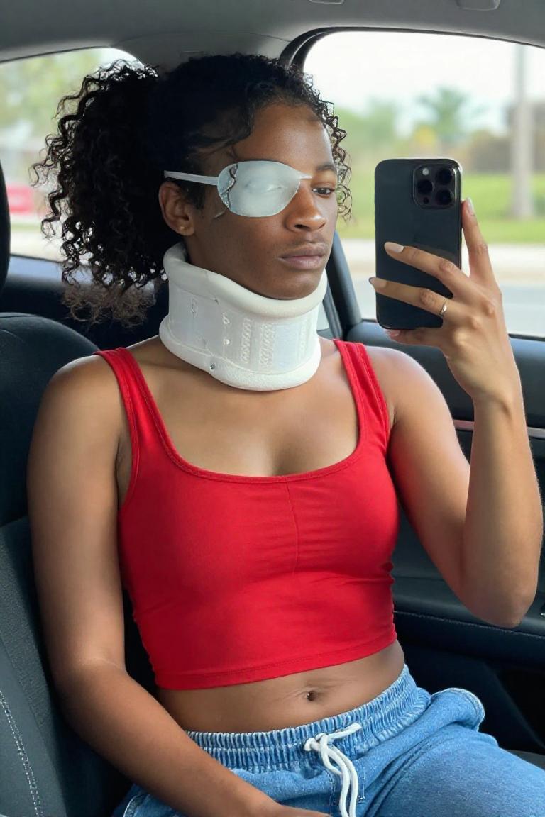 Photify AI prompt preview for Auto Injury Selfie pack - 240 - 2026-06-28T15:56:22.807Z
