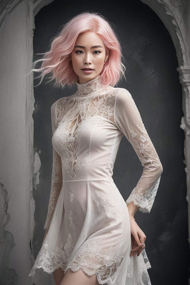 Photify AI prompt preview for Pink And White Albino Revised pack - 240 - 2025-10-06T22:22:50.185Z