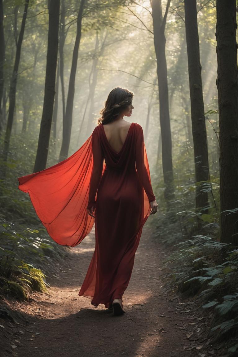Photify AI prompt preview for Forest Transparent Red Cloak pack - 240 - 2025-04-27T12:37:19.684Z
