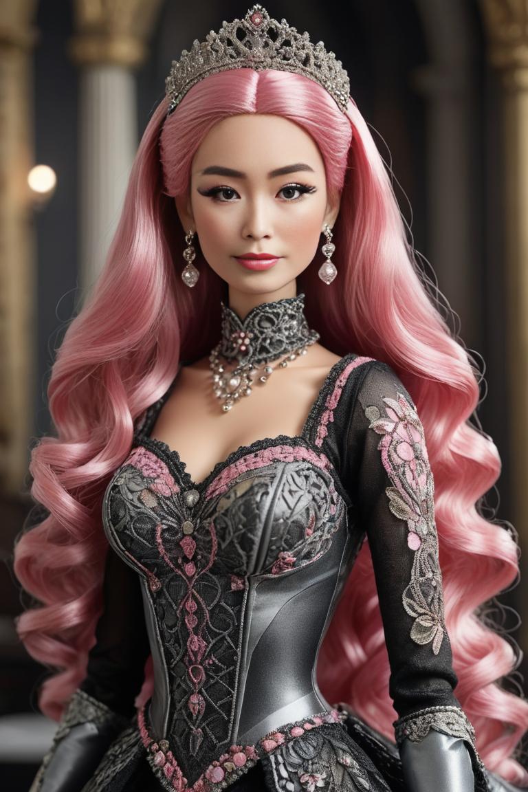 Photify AI prompt preview for Barbie Doll Baroque pack - 240 - 2025-04-19T02:02:55.934Z