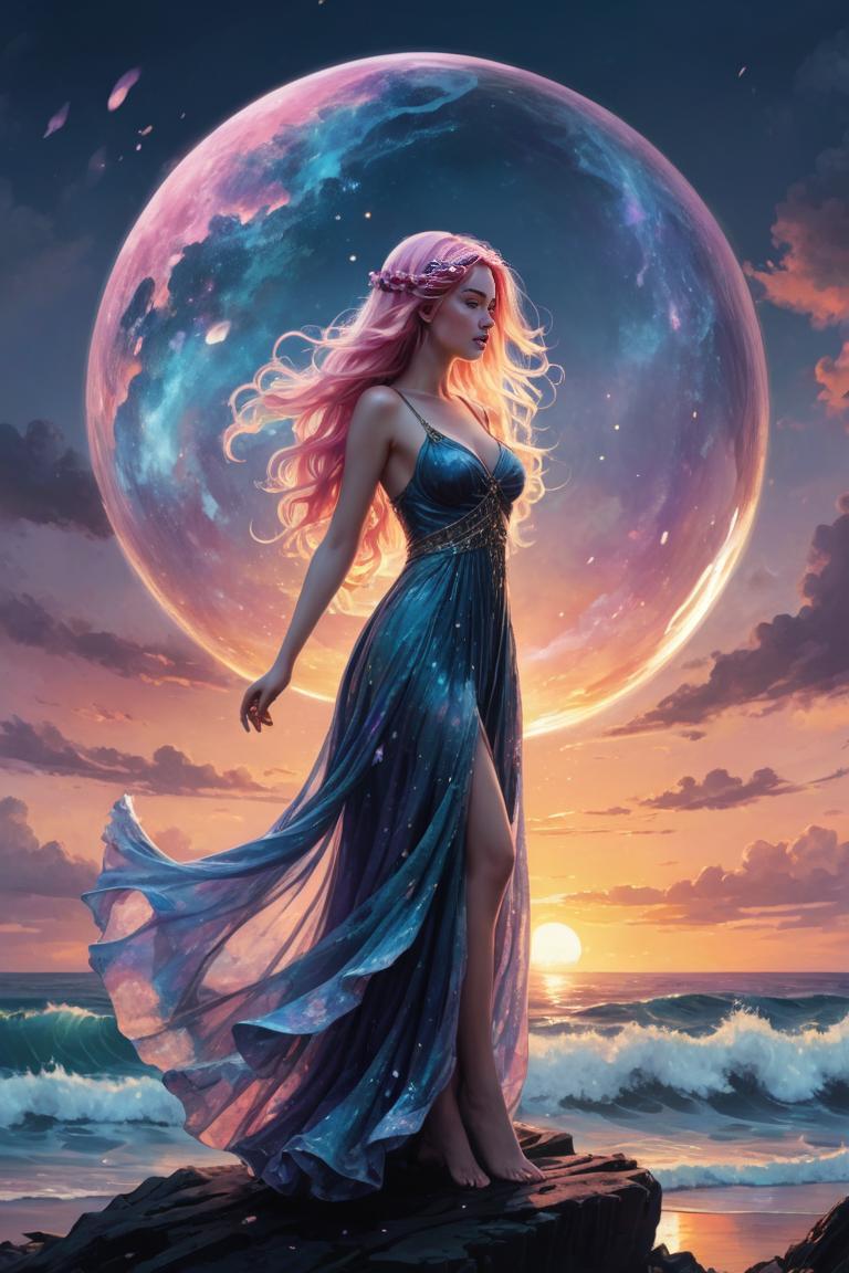 Photify AI prompt preview for Female Fantasy Style pack - 240 - 2025-05-09T08:02:22.717Z