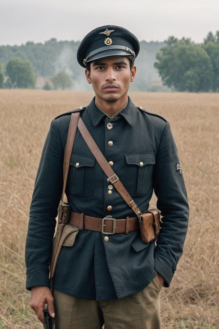 Photify AI prompt preview for Vintage Soldier pack - 240 - 2025-12-11T06:22:38.359Z