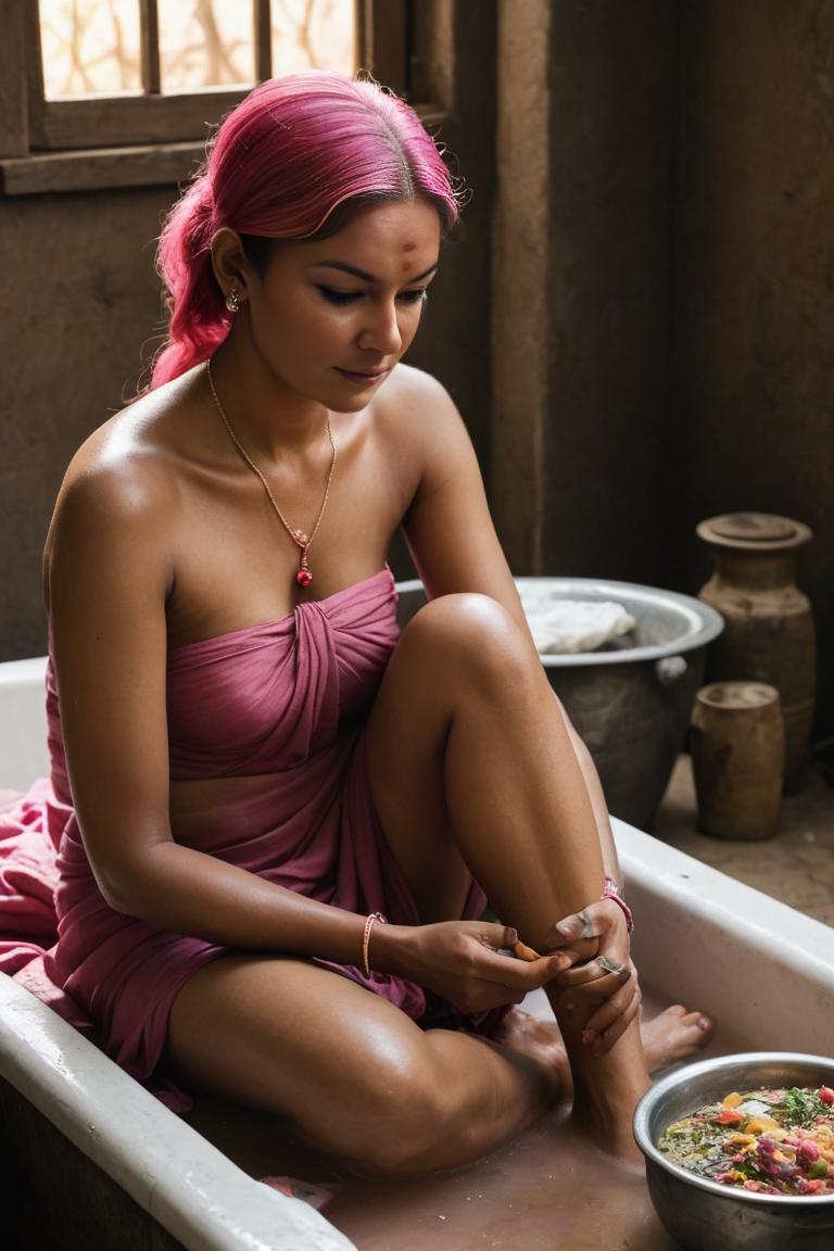 Photify AI prompt preview for Indian Housewife pack - 240 - 2025-05-31T00:39:39.254Z