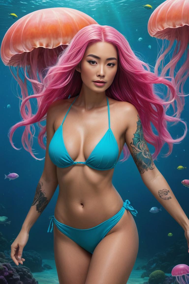 Photify AI prompt preview for Jellyfish Joy pack - 240 - 2025-04-26T19:51:10.144Z
