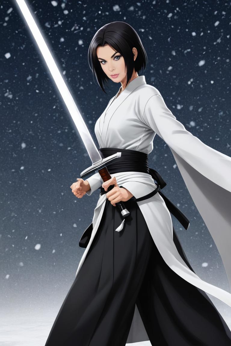 Photify AI prompt preview for Bleach Female Cosplay pack - 240 - 2025-04-21T12:05:39.686Z