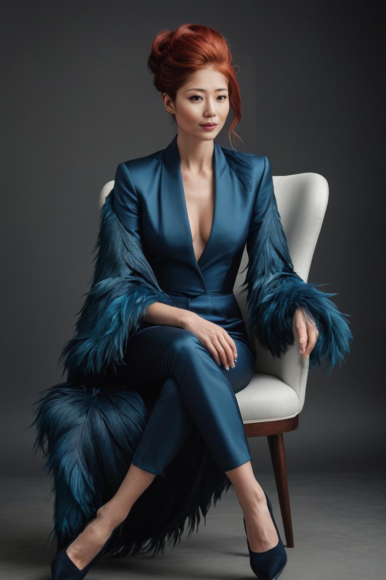 Photify AI prompt preview for Feathered Glam 001 pack - 240 - 2025-07-20T10:41:43.319Z