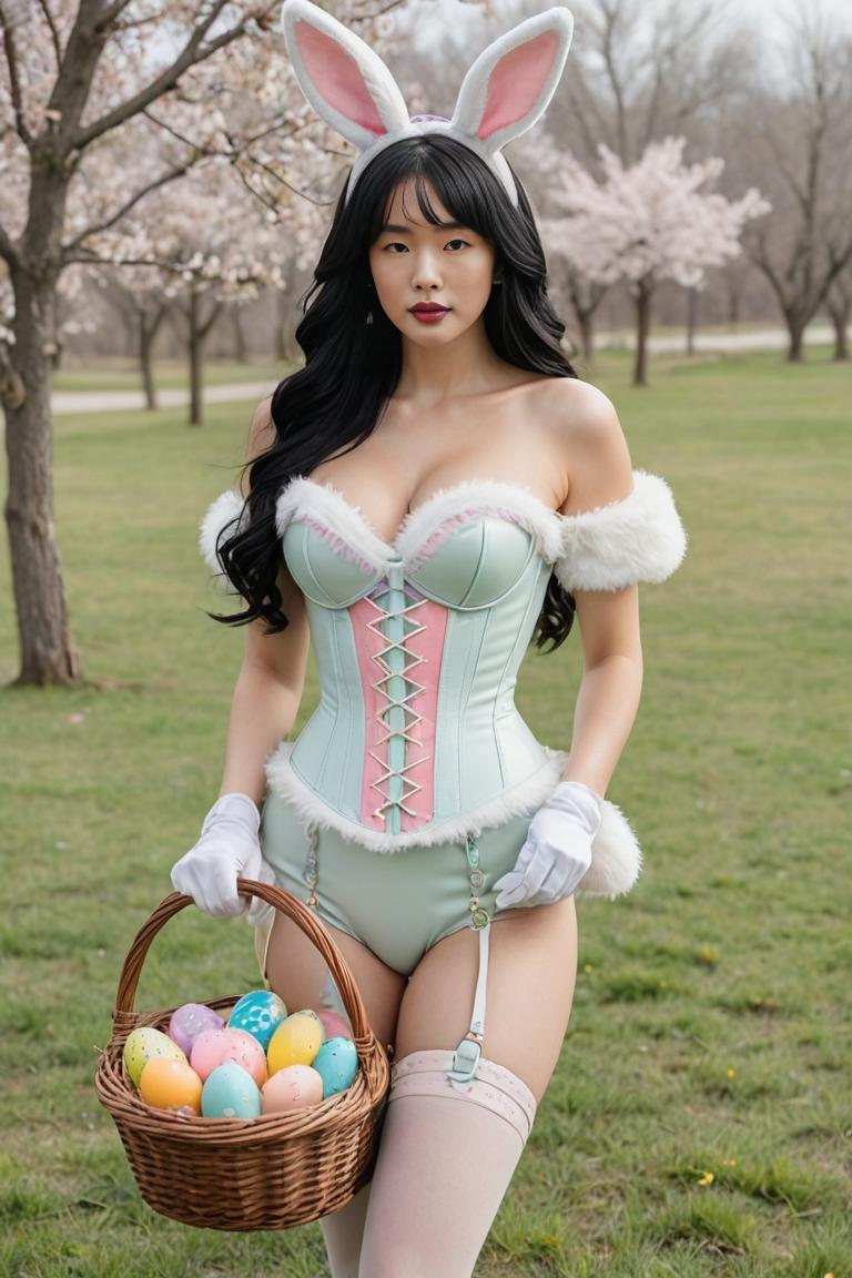 Photify AI prompt preview for Hot Easter Bunny pack - 240 - 2025-04-24T16:15:54.295Z
