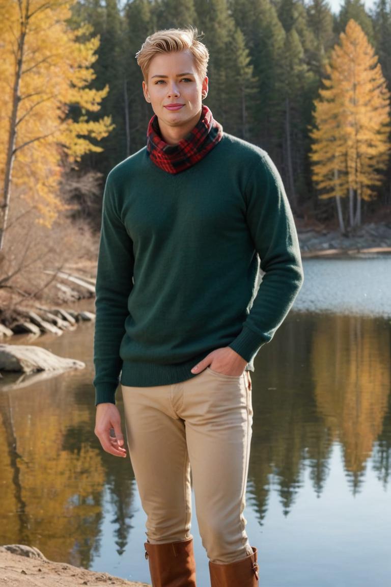 Photify AI prompt preview for Cozy Autumn Fashion pack - 240 - 2025-09-10T05:31:22.752Z