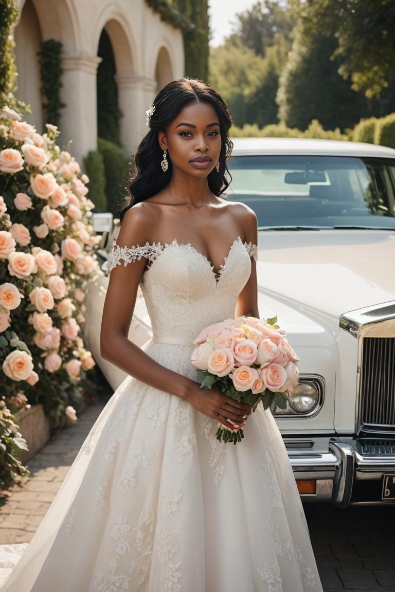Photify AI prompt preview for '90s Wedding Dreams pack - 240 - 2025-04-18T19:24:26.670Z