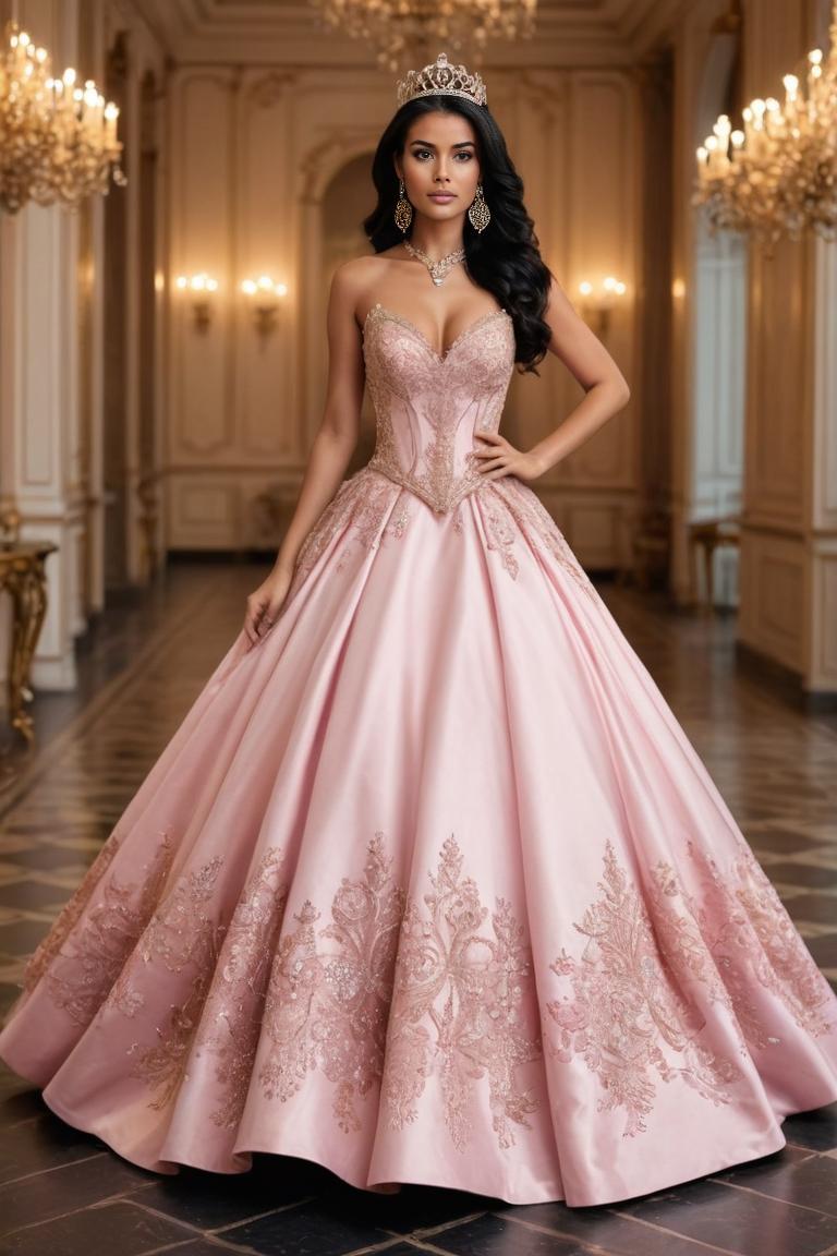 Photify AI prompt preview for Princess Dress pack - 240 - 2025-04-26T20:11:37.282Z