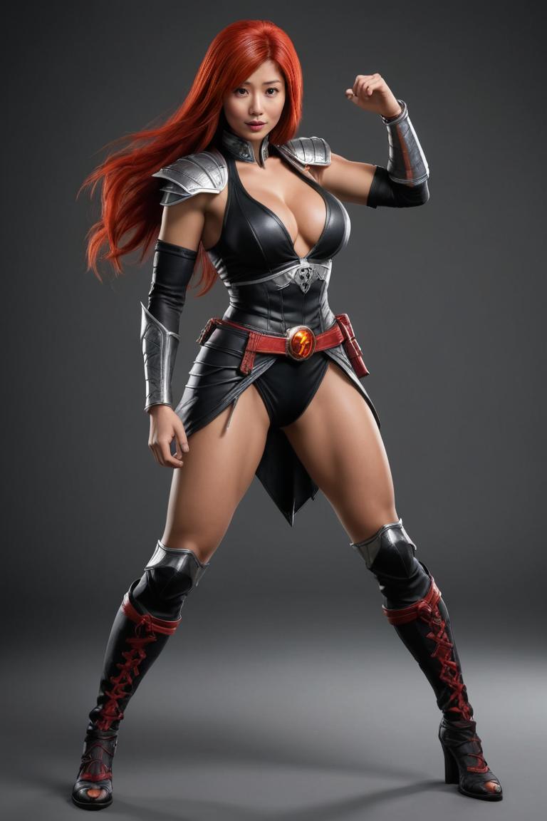 Photify AI prompt preview for Mortal Kombat (female) pack - 240 - 2025-04-30T16:27:06.572Z