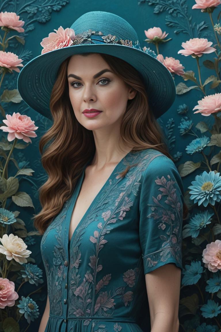 Photify AI prompt preview for Teal Portrait pack - 240 - 2025-04-26T17:09:54.764Z