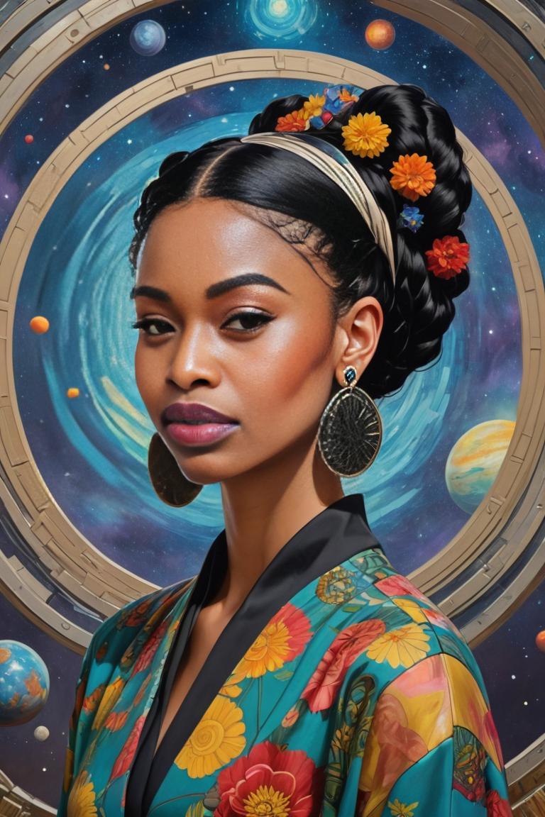 Photify AI prompt preview for Cosmic Frida pack - 240 - 2025-04-24T00:54:04.076Z