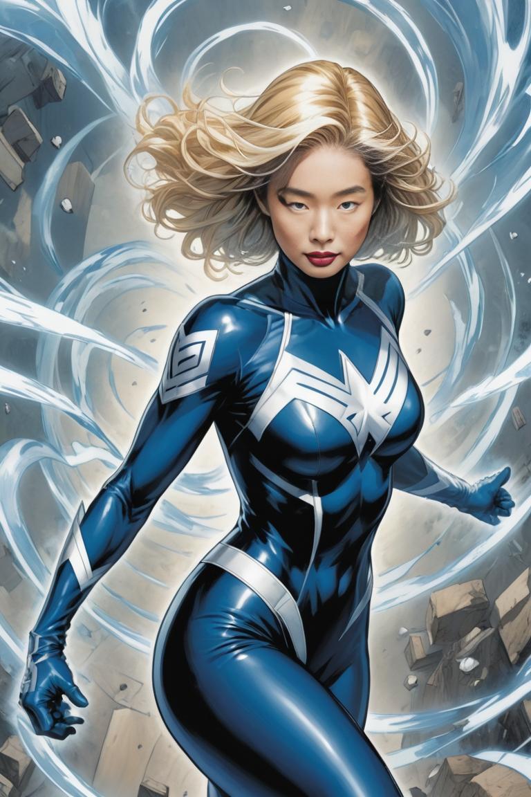 Photify AI prompt preview for Invisible Woman pack - 240 - 2025-05-24T11:55:30.543Z