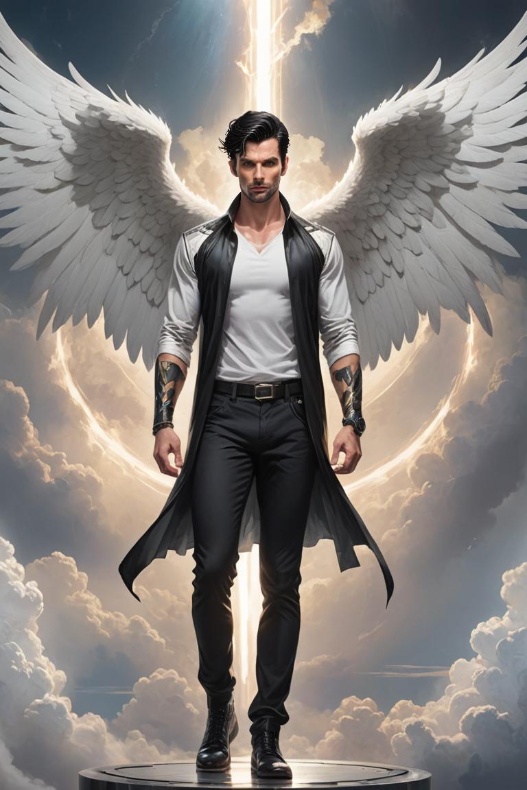 Photify AI prompt preview for Cosmic Angel pack - 240 - 2025-05-13T09:05:37.891Z