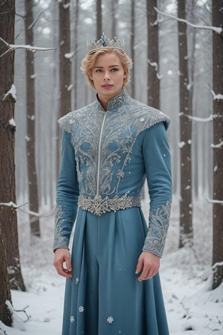 Photify AI prompt preview for Snow Princess Vibes pack - 240 - 2025-07-01T21:32:20.215Z