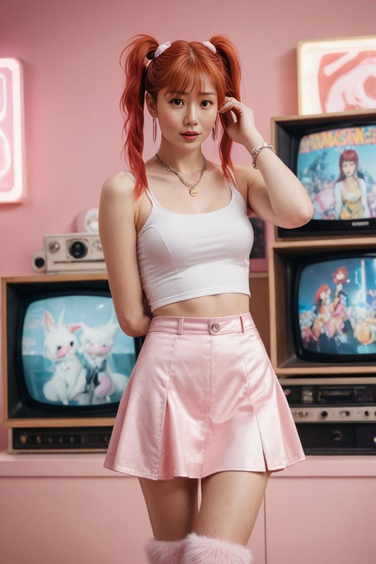 Photify AI prompt preview for Tv Pink Y2k ✨ pack - 240 - 2025-04-24T17:30:43.392Z