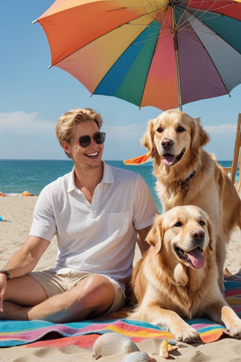 Photify AI prompt preview for Beach Day With Buddy pack - 240 - 2025-05-30T23:42:23.548Z
