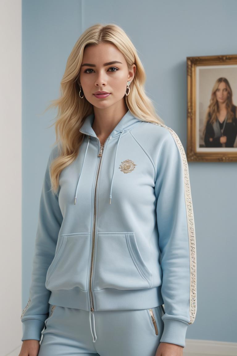 Photify AI prompt preview for Juicy Couture Tracksuits pack - 240 - 2025-04-24T00:57:55.515Z