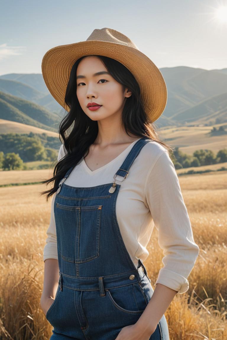 Photify AI prompt preview for Farmgirl Silhouette pack - 240 - 2025-04-18T20:12:42.447Z