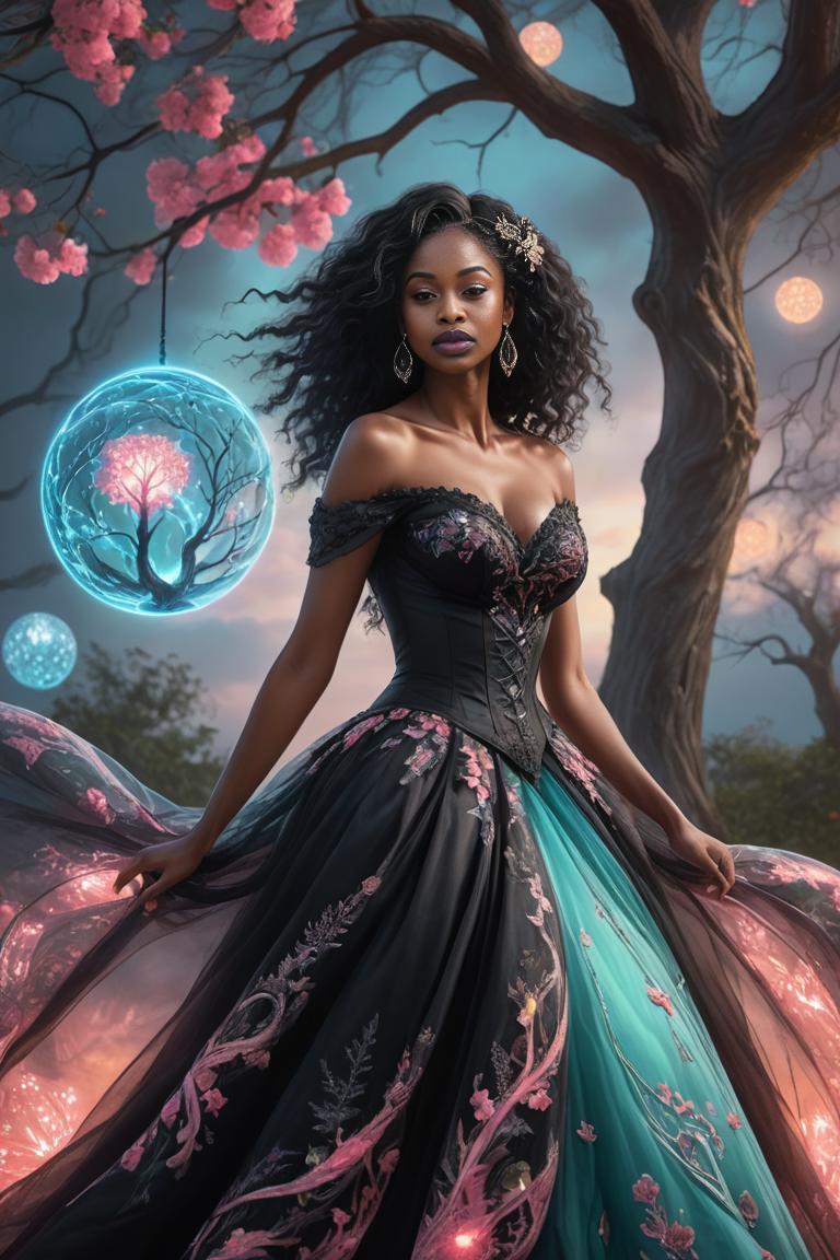 Photify AI prompt preview for Sweet-tree Gown pack - 240 - 2025-04-24T00:28:35.973Z
