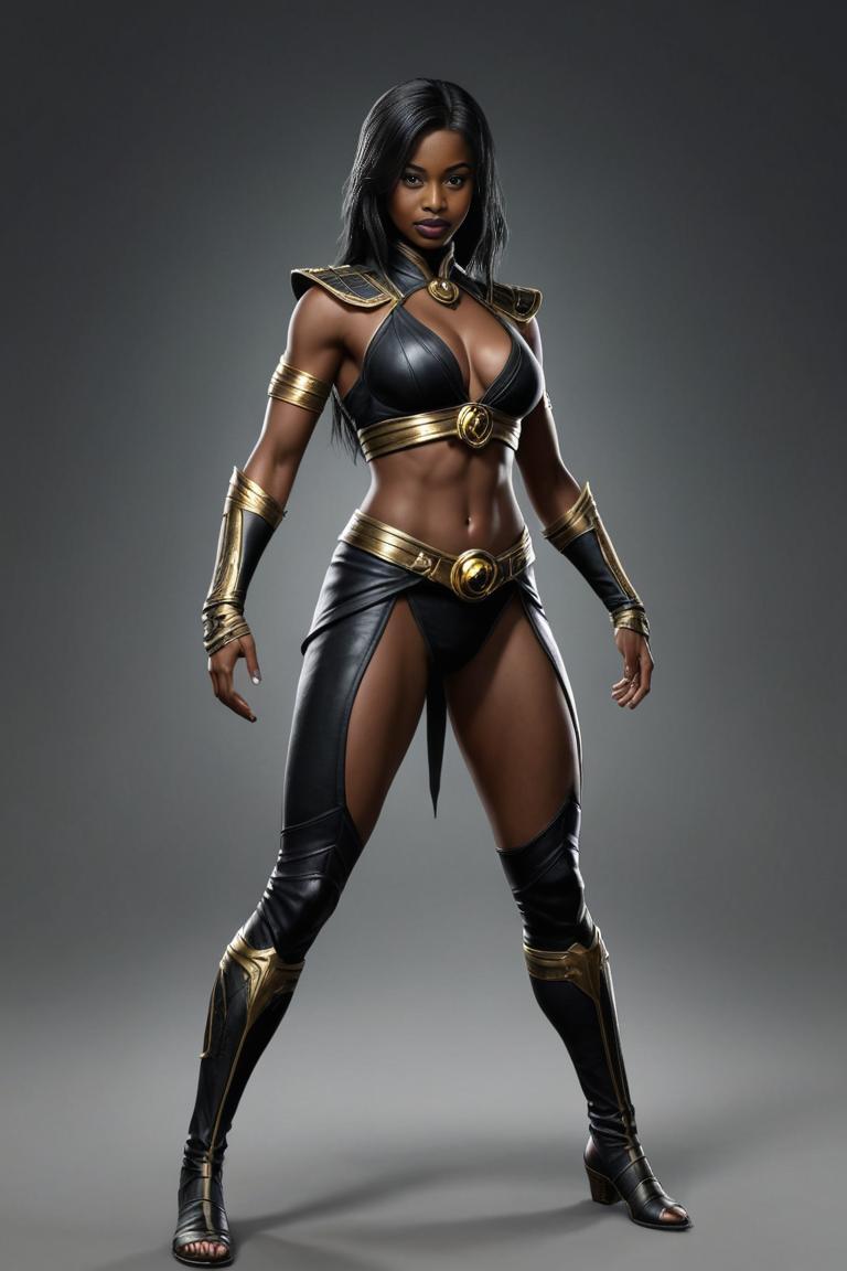 Photify AI prompt preview for Mortal Kombat (female) pack - 240 - 2025-04-30T16:27:06.572Z