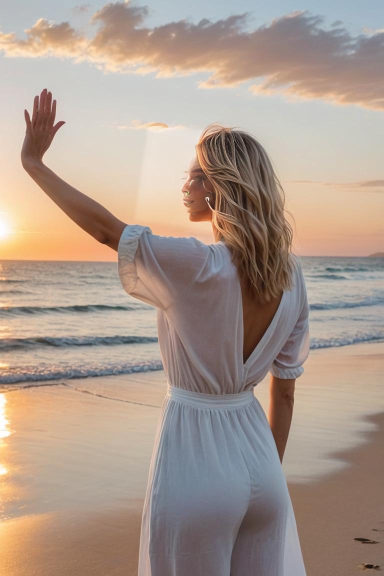 Photify AI prompt preview for Beach Sunset Worship pack - 240 - 2025-05-31T00:31:33.377Z