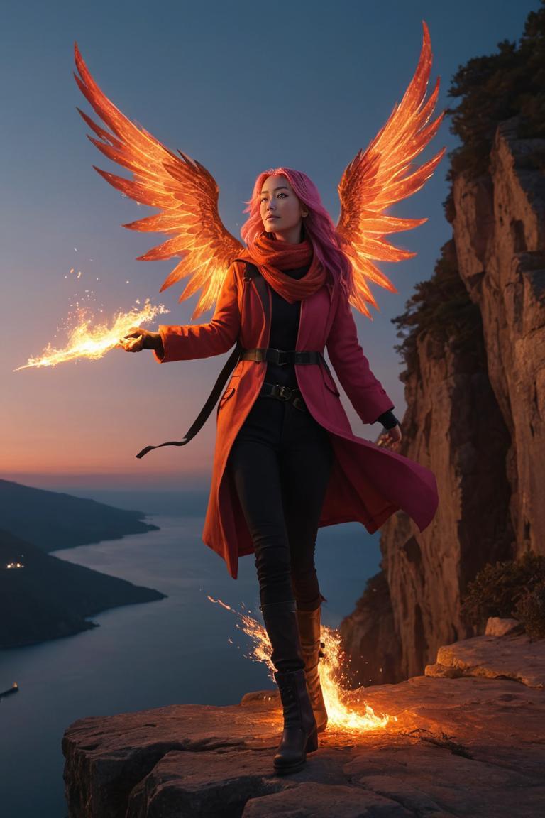 Photify AI prompt preview for Pheonix Mage Female pack - 240 - 2025-05-30T23:35:05.332Z