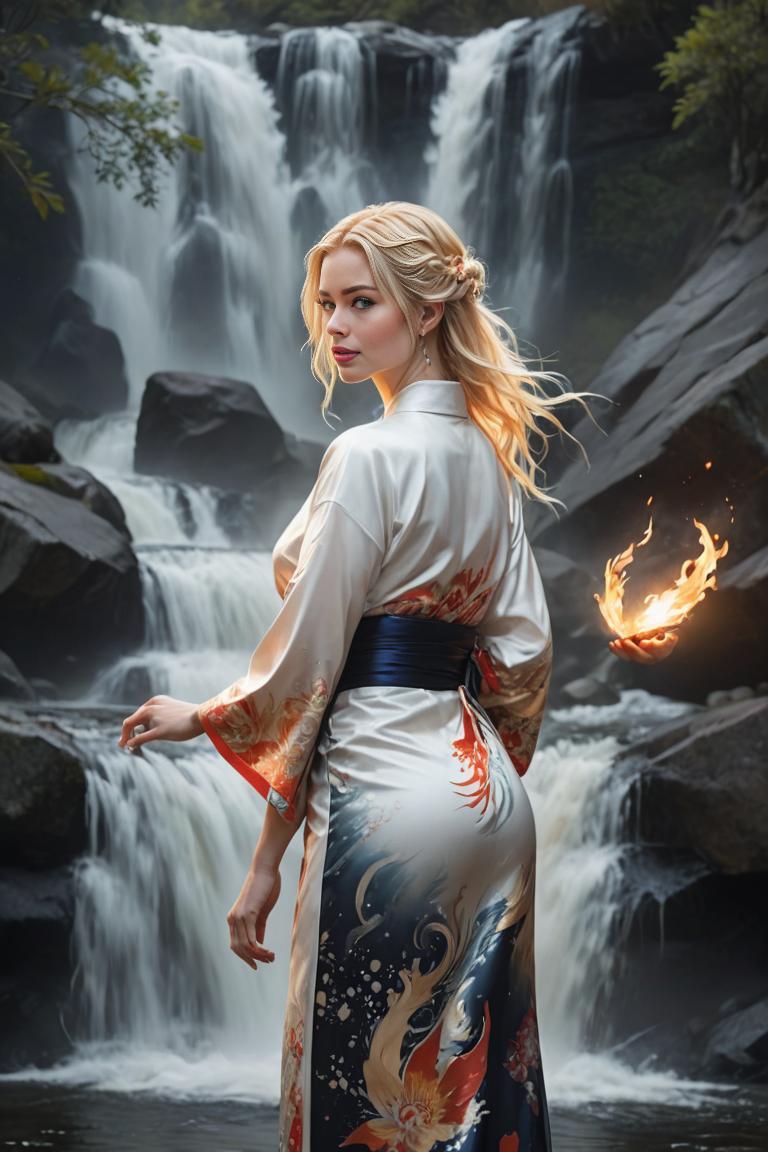 Photify AI prompt preview for Flaming Kimonos pack - 240 - 2025-05-30T23:45:13.421Z